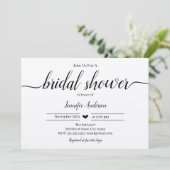 シンプルモダンブライダルシャワー (スタンド正面)