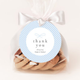 シンプルモダンブループライド弓 フェイバータグ