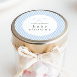 シンプルモダンブループライド弓 ラウンドシール