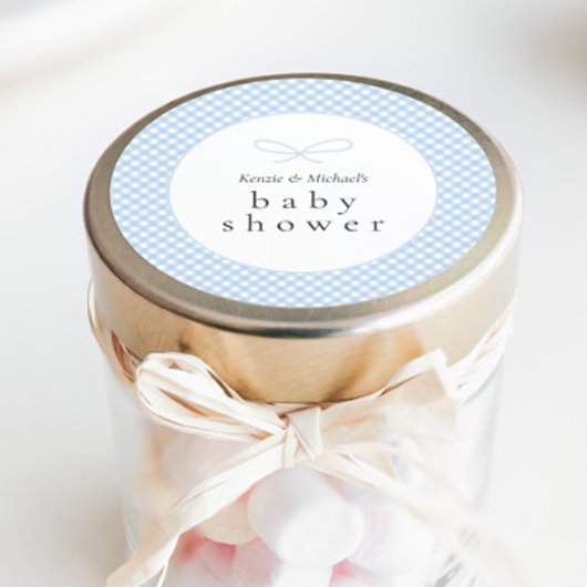 シンプルモダンブループライド弓 ラウンドシール