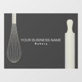 シンプルモダンベーカリー |パティスリーベーキング事業 ウィンドウサイン (シート)