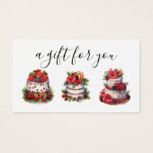 シンプルモダンベーキングベーカリーケーキ (正面)