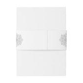 シンプルモダンボホモノグラムマンダラ結婚ズ 招待状ベリーバンド (裏面例)