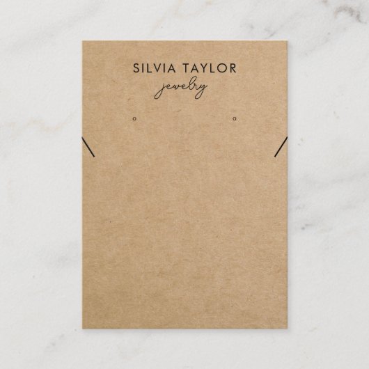 シンプルモダンミニマリスト表示QRコード 名刺 (正面)