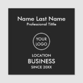 シンプルモダンミニマリスト 名札 (正面)