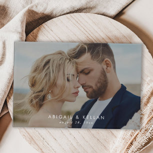 シンプルモダンミニマル結婚写真集 ゲストブック