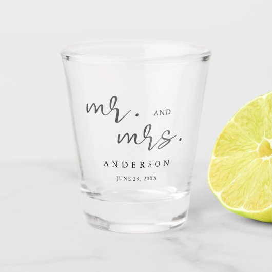 シンプルモダンミニマル脚本 ショットグラス (正面)