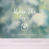 シンプルモダンメディア共有の可愛い看板 アクリルサイン (ニュートラル)