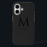 シンプルモダンモノグラムケース – メイトiPhoneケース iPhone 16ケース<br><div class="desc">このiPhone 16ケースは、シンプルさと美モダンしさを融合しお洒落て、洗練された外観。控えめなエレガンスを鑑賞する人のために作られたデザインは、クリーンでコンテンポラリーフォントのミニマルなモノグラムを備え、そのモノグラムの下に最初の名前がきちんと表示される。レイアウトは個人のスタイリッシュtouchを保証し、微妙なプロフェッショナルの外観を維持し、両方の設定に最適なカジュアルフォーマル外観。ケースのスリムなプロファイルは、iPhone 16の型枠を保ちお洒落、傷、バンプ、および日常的な衣服からの信頼性の高い保護を提供する。このケースは耐久性のある素材で作られており、すべてのポートとボタンに対してフィット感と簡単アクセスを提供し、スタイルを損なうことなく利便性を確保する。ニュートラルなデザインは、カスタマイズに理想的で、ギフトとして完璧である。あなたは洗練されたアクセサリーや思いやりあるプレゼントを探すかどうかパーソナライズされた、このケースはファッションと機能のシームレスな組み合わせを提供する。</div>
