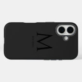 シンプルモダンモノグラムケース – メイトiPhoneケース Case-Mate iPhoneケース (裏面 (横))