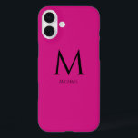 シンプルモダンモノグラムケース – メイトiPhoneケース iPhone 16 Plusケース<br><div class="desc">このiPhone 16ケースは、シンプルさと美モダンしさを融合しお洒落て、洗練された外観。控えめなエレガンスを鑑賞する人のために作られたデザインは、クリーンでコンテンポラリーフォントのミニマルなモノグラムを備え、そのモノグラムの下に最初の名前がきちんと表示される。レイアウトは個人のスタイリッシュtouchを保証し、微妙なプロフェッショナルの外観を維持し、両方の設定に最適なカジュアルフォーマル外観。ケースのスリムなプロファイルは、iPhone 16の型枠を保ちお洒落、傷、バンプ、および日常的な衣服からの信頼性の高い保護を提供する。このケースは耐久性のある素材で作られており、すべてのポートとボタンに対してフィット感と簡単アクセスを提供し、スタイルを損なうことなく利便性を確保する。ニュートラルなデザインは、カスタマイズに理想的で、ギフトとして完璧である。あなたは洗練されたアクセサリーや思いやりあるプレゼントを探すかどうかパーソナライズされた、このケースはファッションと機能のシームレスな組み合わせを提供する。</div>
