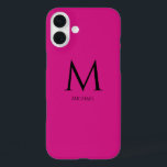 シンプルモダンモノグラムケース – メイトiPhoneケース iPhone 16 Plusケース<br><div class="desc">このiPhone 16ケースは、シンプルさと美モダンしさを融合しお洒落て、洗練された外観。控えめなエレガンスを鑑賞する人のために作られたデザインは、クリーンでコンテンポラリーフォントのミニマルなモノグラムを備え、そのモノグラムの下に最初の名前がきちんと表示される。レイアウトは個人のスタイリッシュtouchを保証し、微妙なプロフェッショナルの外観を維持し、両方の設定に最適なカジュアルフォーマル外観。ケースのスリムなプロファイルは、iPhone 16の型枠を保ちお洒落、傷、バンプ、および日常的な衣服からの信頼性の高い保護を提供する。このケースは耐久性のある素材で作られており、すべてのポートとボタンに対してフィット感と簡単アクセスを提供し、スタイルを損なうことなく利便性を確保する。ニュートラルなデザインは、カスタマイズに理想的で、ギフトとして完璧である。あなたは洗練されたアクセサリーや思いやりあるプレゼントを探すかどうかパーソナライズされた、このケースはファッションと機能のシームレスな組み合わせを提供する。</div>