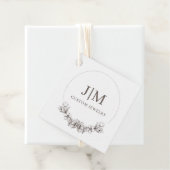 シンプルモダンモノグラムジュエラー製品つるラベル フェイバータグ (インサイチュ)
