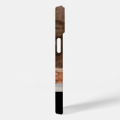 シンプルモダンモノグラムパーソナライズされた写真名 Case-Mate iPhoneケース (裏面 / 右)