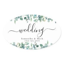 シンプルモダンユーカリ結婚ス