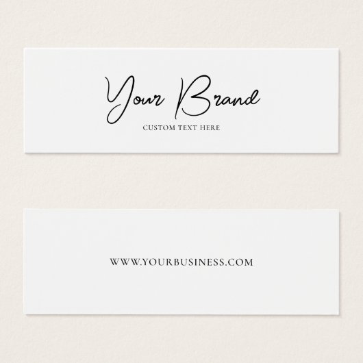 シンプルモダンラベル服つるラベル (正面&裏面)