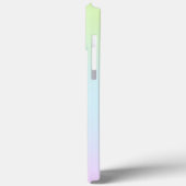 シンプルモダンレインボーカラフル勾配水色 Case-Mate iPhoneケース (裏面 / 左)