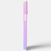 シンプルモダンレインボーカラフル勾配水色 Case-Mate iPhoneケース (裏面 / 右)