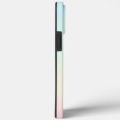 シンプルモダンレインボーカラフル勾配水色 Case-Mate iPhoneケース (裏面 / 右)