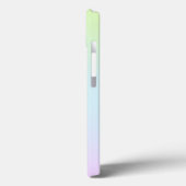 シンプルモダンレインボーカラフル勾配水色 Case-Mate iPhoneケース (裏面 / 左)
