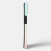 シンプルモダンレインボーカラフル勾配水色 Case-Mate iPhoneケース (裏面 / 右)