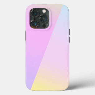 シンプルモダンレインボーカラフル勾配水色 iPhone 13 PROケース