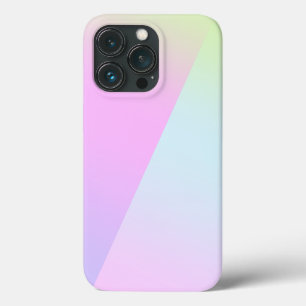 シンプルモダンレインボーカラフル勾配水色 iPhone 13 PROケース