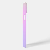 シンプルモダンレインボーカラフル勾配水色 Case-Mate iPhoneケース (裏面 / 右)