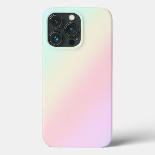 シンプルモダンレインボーカラフル勾配水色 iPhone 13 PROケース