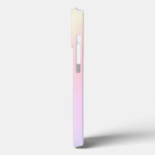 シンプルモダンレインボーカラフル勾配水色 Case-Mate iPhoneケース (裏面 / 左)