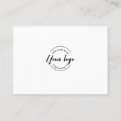 シンプルモダンロカスタムゴ 予約カード (裏面)