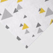 シンプルモダン三角形パターン 薄葉紙 (詳細)