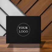 シンプルモダン会社のロゴ ゲストブック