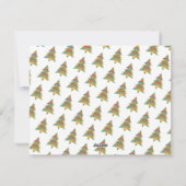 シンプルモダン写真メリークリスマススクリプト写真 シーズンカード (裏面)