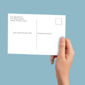 シンプルモダン写真家族ミニマルカスタム主義 シーズンポストカード