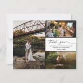 シンプルモダン写真結婚ありがとう (正面)