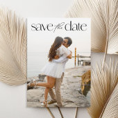 シンプルモダン写結婚真 セーブザデート