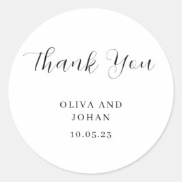 シンプルモダン制 |白結婚色 ラウンドシール