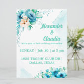 シンプルモダン制 |結婚式招待状 招待状 (スタンド正面)