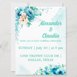 シンプルモダン制 |結婚式招待状 招待状