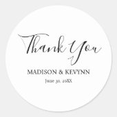 シンプルモダン制 | 結婚s ラウンドシール (正面)