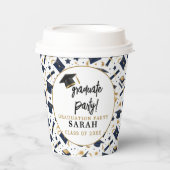 シンプルモダン卒業党 紙コップ (正面)