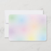 シンプルモダン可愛いパーフェクトお洒落洋結婚洋 セーブザデート (裏面)