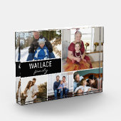 シンプルモダン名写真コラージュ フォトブロック (左)