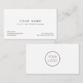 シンプルモダン名刺 名刺 (正面/裏面)