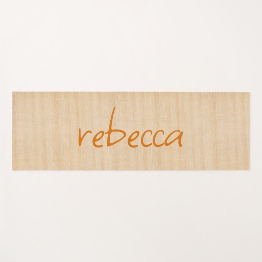 シンプルモダン名 ヨガマット (正面(横))