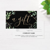 シンプルモダン商品券 (デスク)