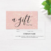 シンプルモダン商品券 (デスク)