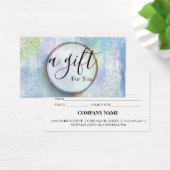 シンプルモダン商品券 (デスク)