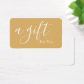 シンプルモダン商品券 (デスク)